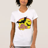 Wirbel zu Halloween-Night Vollmond T-Shirt (Vorderseite)