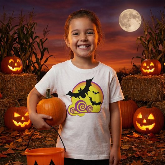 Wirbel zu Halloween-Night Vollmond T-Shirt