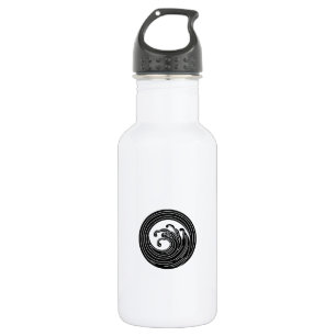 Wirbelartige Wellenkreis Trinkflasche