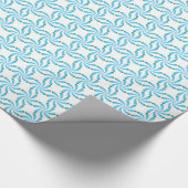 Wirbelbandmuster Geschenkpapier (Ecke)