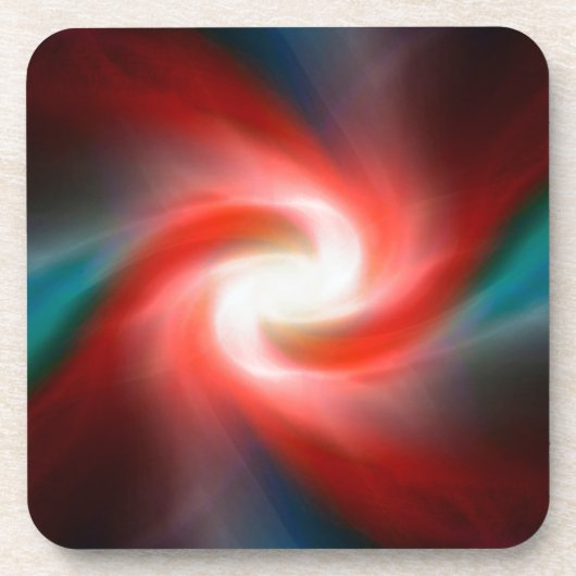 Wirbelexplosion Getränkeuntersetzer (Vorderseite)