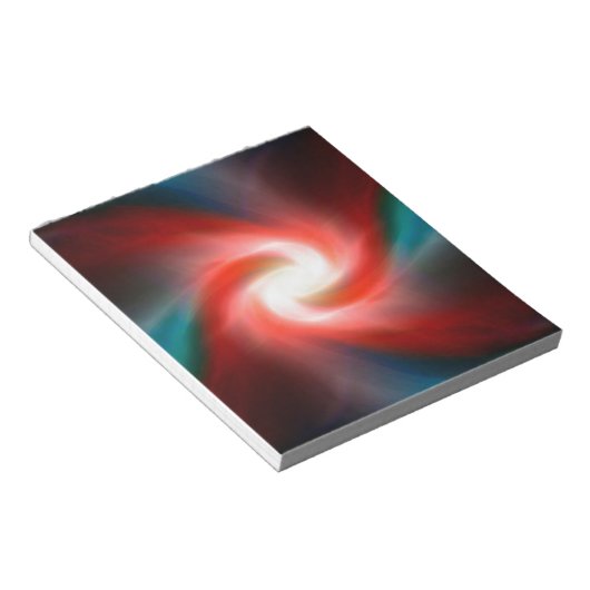 Wirbelexplosion Notizblock (angewinkelt)