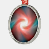 Wirbelexplosion Ornament Aus Metall (Links)