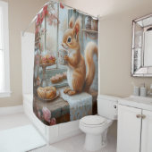 Wirbelfalke Duschvorhang (Beispiel)