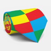 Wirbelfarbendruck Krawatte (Gerollt)