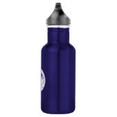 Wirbelförmiger Wellenkreis Trinkflasche (Rechts)