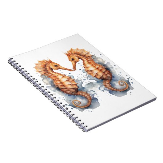 wirbelloses Seepferd Notizblock (Rechte Seite)