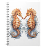 wirbelloses Seepferd Notizblock (Vorderseite)