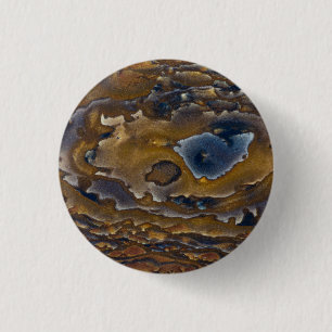 Wirbelmuster auf Jasper-Platte Button