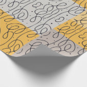Wirbelmuster-Wrap-Papier Geschenkpapier (Ecke)