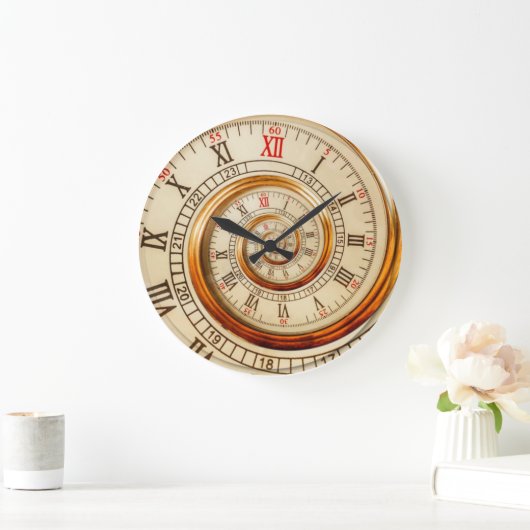 wirbeln große wanduhr (Zuhause)