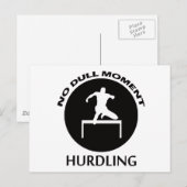 wirbelnde Entwürfe Postkarte (Vorne/Hinten)