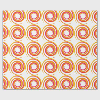Wirbelnde Farben Spirale Geschenkpapier