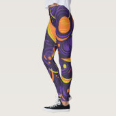 wirbelnde Formen Leggings (Links)