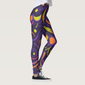 wirbelnde Formen Leggings (Rechts)