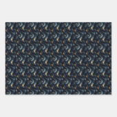 wirbelnde Galaxien Geschenkpapier Set (Vorderseite 2)