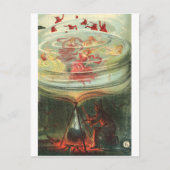 wirbelnde Hexen Postkarte (Vorderseite)