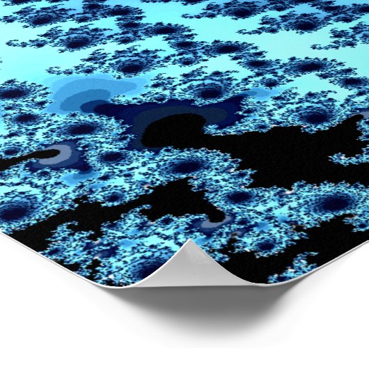 wirbelnde Illusion Poster (Ecke)