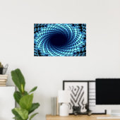 wirbelnde Illusion Poster (Heimbüro)