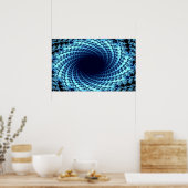 wirbelnde Illusion Poster (Küche)