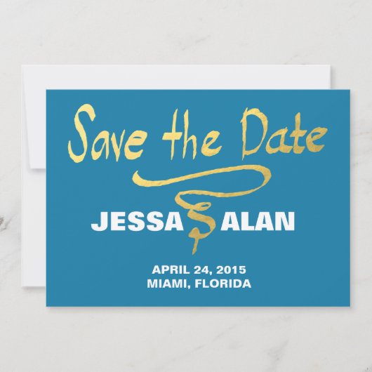 wirbelnde Imitate Goldfolie (Vorderseite)