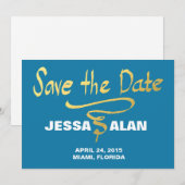 wirbelnde Imitate Goldfolie (Vorne/Hinten)