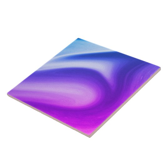 wirbelnde Purples Fliese (Seite)