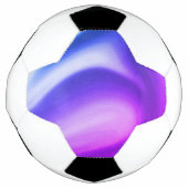wirbelnde Purples Fußball (Vorderseite)
