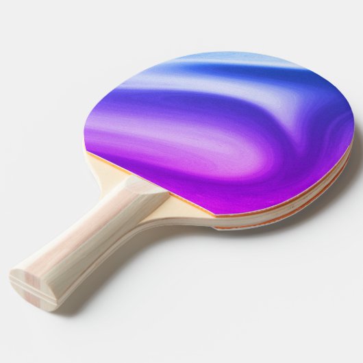 wirbelnde Purples Tischtennis Schläger (Vorderseite)