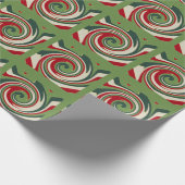 wirbelnde Schürze Geschenkpapier (Ecke)