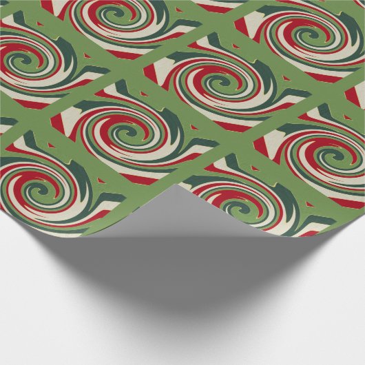 wirbelnde Schürze Geschenkpapier (Ecke)