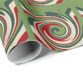 wirbelnde Schürze Geschenkpapier (Rolleneckpunkt)