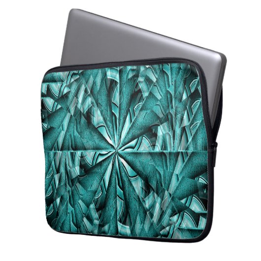Wirbelnde See...... Laptopschutzhülle (Vorderseite Links)