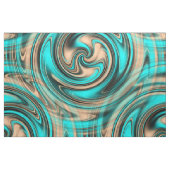 Wirbelnde See & Sand.... Stoff (Fat Quarter (45,7 x 55,9 cm))