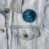 Wirbelnde SteinRosen, blau Button (Beispiel)