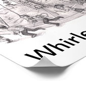 Wirbelnde Welten. Menschen, die um die Astrologie  Poster (Ecke)