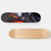 Wirbelnder Giftabstrakter Skateboard (Horizontal)