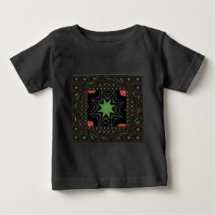 Wirbelnder Sternenhintergrund Baby T-shirt