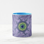 Wirbelndes Auge - Fraktal-Tasse Tasse (Zentrum)