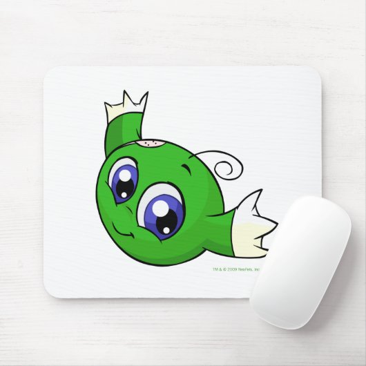 Wirbelndes grünes kiko mousepad (Mit Mouse)