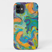 Wirbelndes Koi Case-Mate iPhone Hülle (Rückseite)