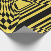 Wirbelrippel Arabesque Geschenkpapier (Ecke)