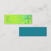 Wirbels-Nr. 0001 Mini Visitenkarte (Vorne/Hinten)