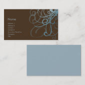 Wirbels-Nr. 0010 Visitenkarte (Vorne/Hinten)