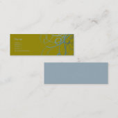 Wirbels-Nr. 0012 Mini Visitenkarte (Vorne/Hinten)