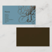 Wirbels-Nr. 0014 Visitenkarte (Vorne/Hinten)