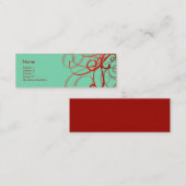 Wirbels-Nr. 0024 Mini Visitenkarte (Vorne/Hinten)