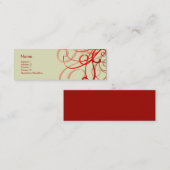 Wirbels-Nr. 0025 Mini Visitenkarte (Vorne/Hinten)