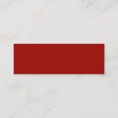 Wirbels-Nr. 0025 Mini Visitenkarte (Rückseite)