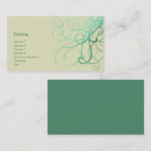 Wirbels-Nr. 0027 Visitenkarte (Vorne/Hinten)